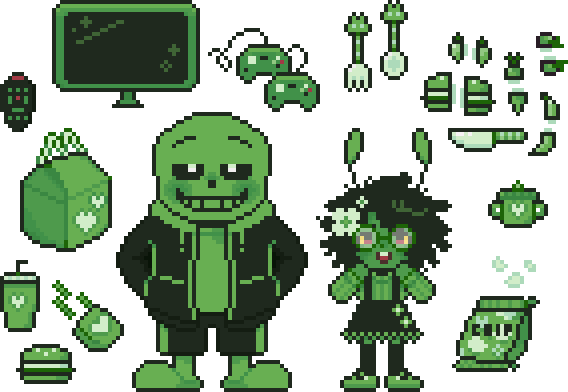 Green Sans and his Hungry Hungry Caterpiller, Innchi